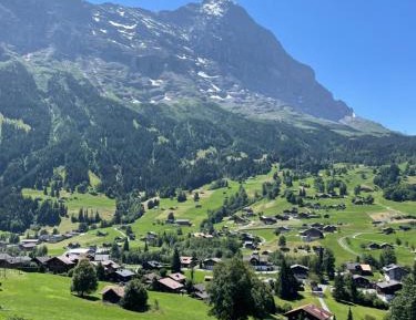 Double Room with Private Bathroom and Eiger View