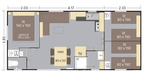 Three-Bedroom Cottage