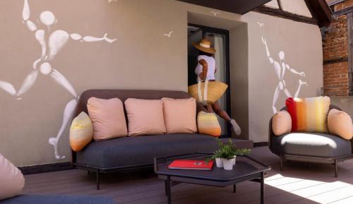 Double Room with Terrace and Private Sauna