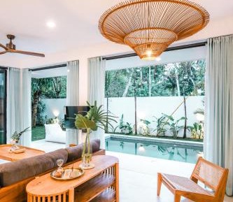 Three-Bedroom Villa sunset