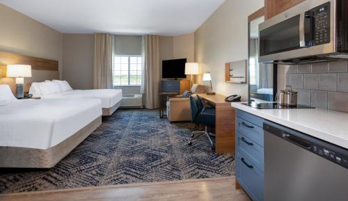 Double Studio with Two Double Beds - Non-Smoking