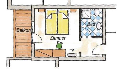 Comfort Double Room with Balcony