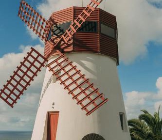 Wind Mill with Sea View