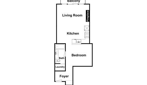 One Bedroom Studio