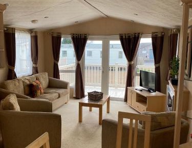 Caravan with Patio