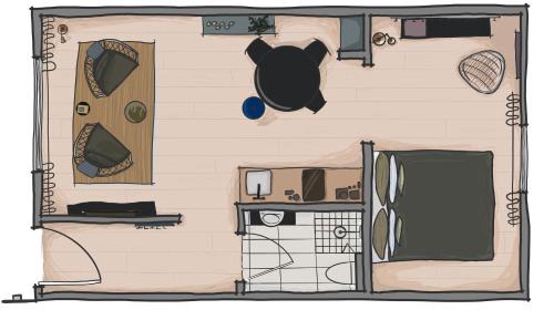 One-Bedroom Apartment