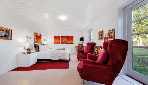 Double Room with Private Bathroom - Red