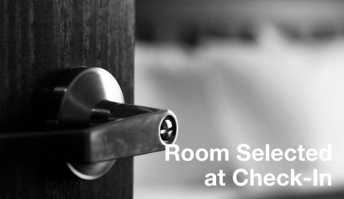 Room Selected at Check-In