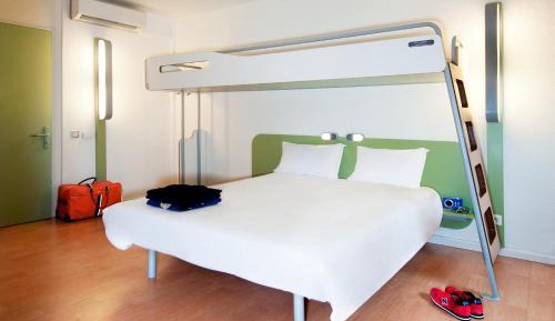 Triple Room with One Double Bed and One Bunk Bed