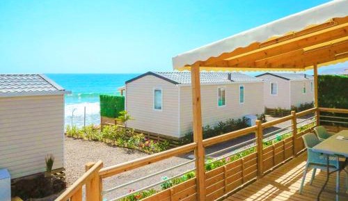 Mobil home Premium Side Sea View, Second line (0.6 mi from Aquapark)