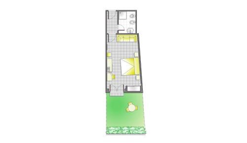 Triple Room with Garden View