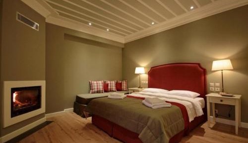 Double or Twin Room with Fireplace