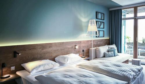 Premium Double Room with Balcony and Thermal Bath Access