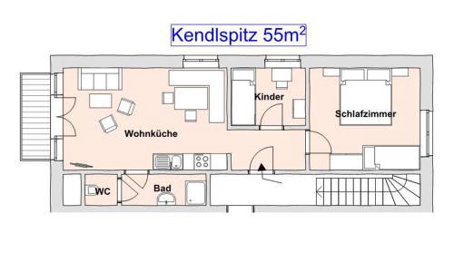 Comfort Two-Bedroom Apartment with Balcony