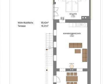 Apartment with Terrace