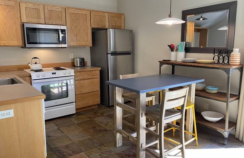West Hills Apartment | Hillside Loft- Spacious Studio, 100+mbps Wifi, Gas Fireplace, AC, Balcony