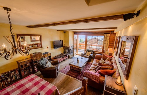 Verbier Apartment | Chalet Sabrina - Beautiful Top Floor Duplex Apartment by main Medran lift station