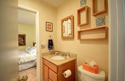 Bethany Beach Cottage | Cozy 3 bedroom 2 bath beach house with private setting! Pool, Trolley, Wifi, Beach Town!