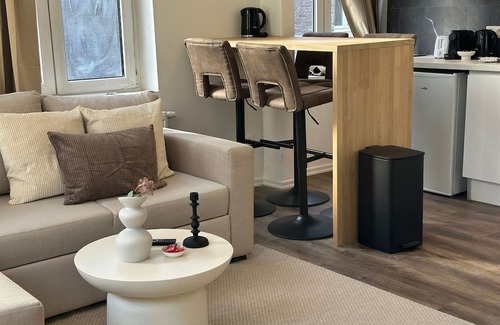 Patershol Apartment | Stylish 1BR plus LR Apt Ghent Castle