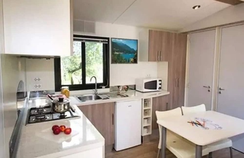 Montagnac-Montpezat House | Camping Les Gorges de Provence**** - Comfort XL mobile home 3 rooms 4 people