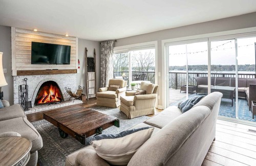Twin Lakes House | Highland House - Heated Pool, Dock, Sleeps 23!