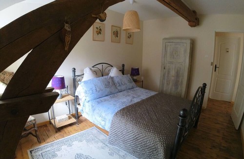 Bersac-sur-Rivalier Bed & Breakfast | Double room with garden view