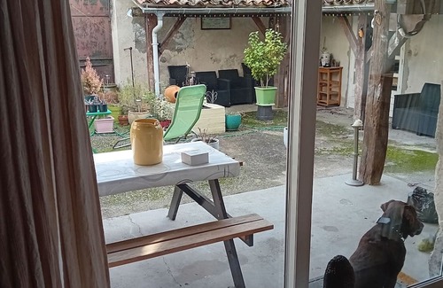 Mezin House | Ancienne Chapelle, à 2 pas du Centre Bourg, Deux Chambres, Terrasse Extérieure