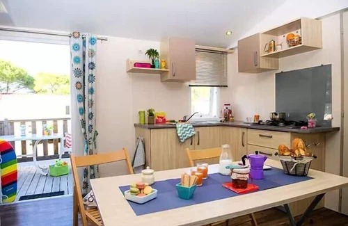 Camiers House | Camping La Dune Blanche*** - Classic XL 3-room mobile home for 4/6 people