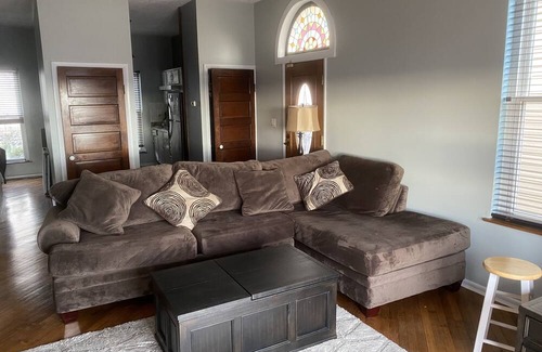 CUF Condo | Two-Story Luxurious Condo with Deck and Amazing City Views Close to the Action