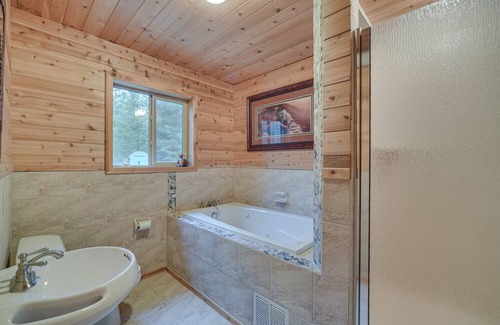 Barnum Cabin | Barnum Cabin on 30 Acres w/ Soo Line Trail Access!