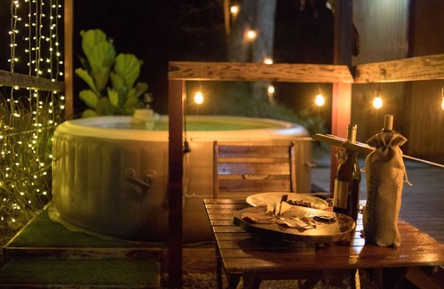 Aibonito House | ¡escapada Romántica! Glamping en Burbuja con Jacuzzi Privado Para Dos