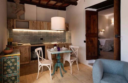 Corbara Apartment | In the charming Umbrian countryside near Orvieto, villa with pool and waterfall.