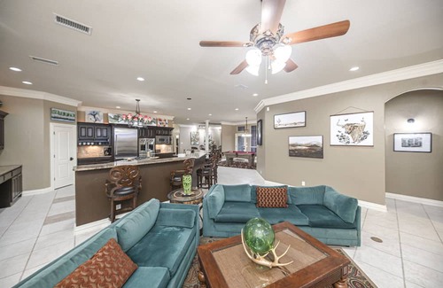 Midland House | Right At Home-Midland Chateau with sequestered loft and Billiards
