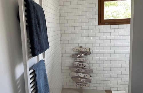 Ploemel Cottage | Cottage 'Gîte D'izel - Rdc' with Private Terrace, Private Garden and Wi-Fi