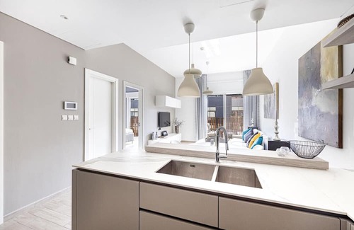 Madinat Zayed Apartment | Stylish 1BR Apartment with Community View