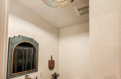 Alpine Cabin | Glow House - A Modern Container with a Stargazing Deck on Top.