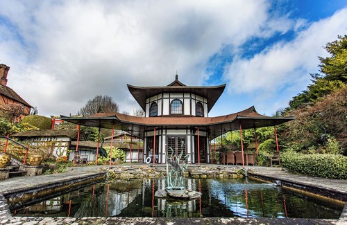 Tollard Royal House | The Japanese Pavilion, set within the Cranborne Chase