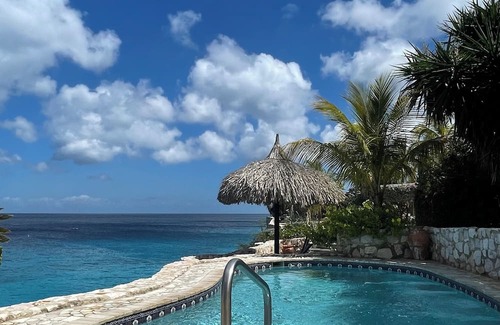 Lagun Apartment | Ocean apartment 19 at Lagun Blou Dive & Beach Resort in Curaçao!