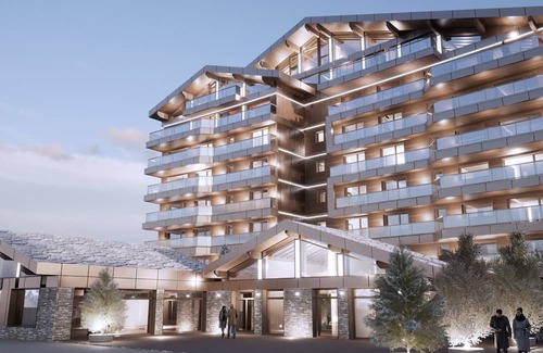 Courchevel Apartment | Luxury penthouse in Courchevel with ski-in and wellness area