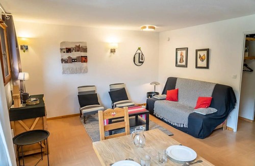 Les Orres Apartment | Residence Le Parc Des Airelles - Charming duplex with stunning views of the slopes
