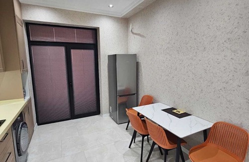 Nasimi Apartment | Charming Apartment with Side Sea View, Steps from the Metro