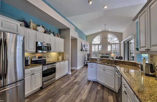 Spruce Creek House | 4-bd 3-ba house near Daytona Beaches w/private pool, AC, private community, bkyd