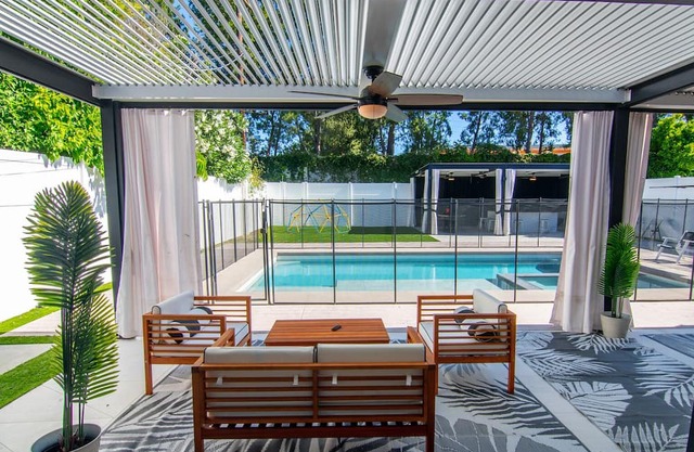 Luxury Family Oasis with Heated Saltwater Pool, Spa, and Tulum-Inspired Serenity