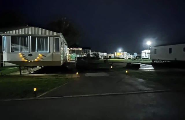 hot tub lodge, quiet area of the park. Loads to do on site!