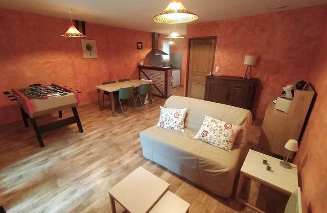 Chambre et Espace de vie à la Campagne