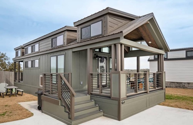 Escape to serene country living at Salento Tiny Haus in Fredericksburg, TX!