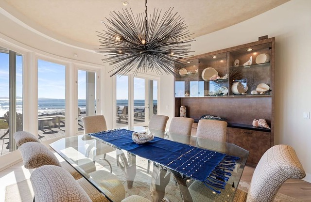 Stunning beachfront estate in the ultimate location in the Rincon Point!