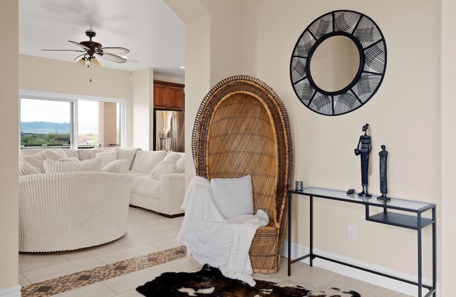 4BR Desert Home w/ Wide Yard + Panoramic Views