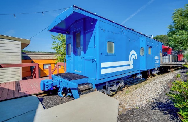 ‘Choo Choo Blue,’ Converted Railcar in DuBois!