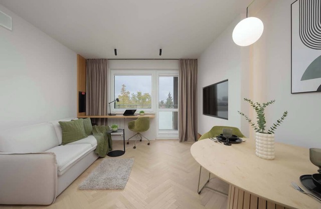 Pileckiego 59 Warszawa | Modern Apartment with Air-conditioning and Balcony | Pa